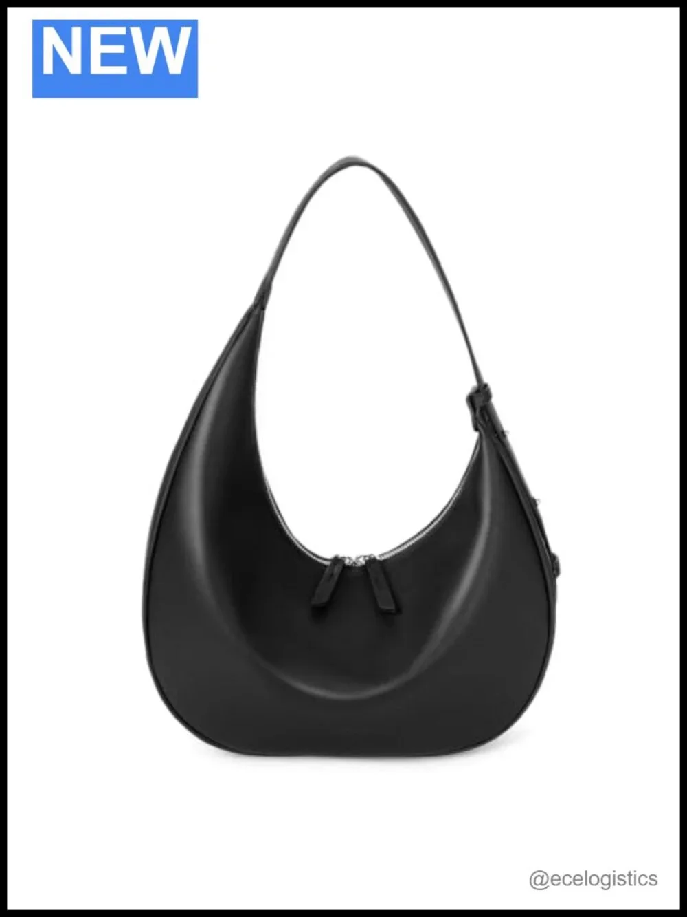 Genuine Leather Slouchy Hobo Bag Women Crossbody Purse Adjustable Strap